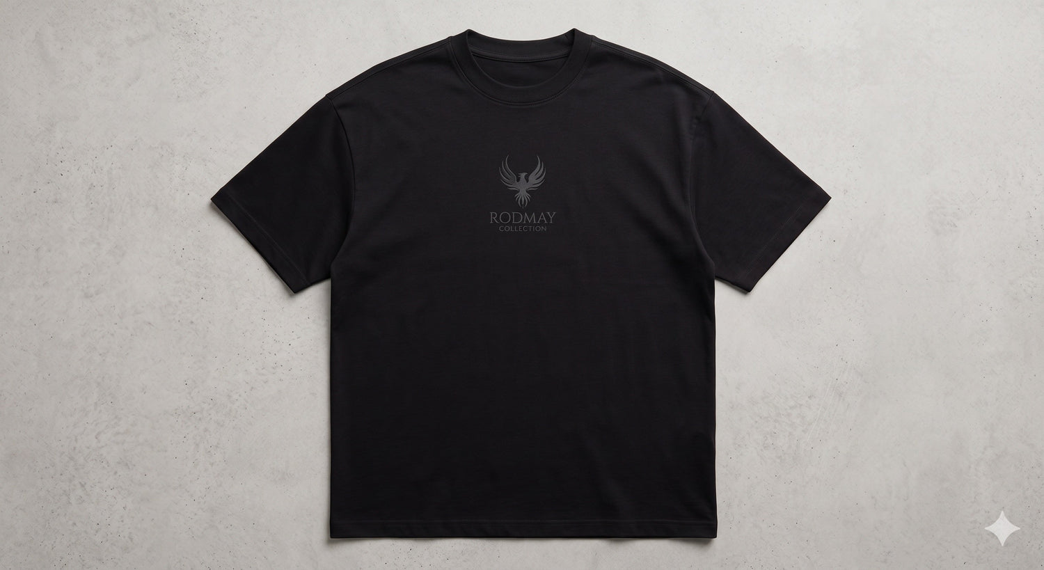 Polera Hombre Basic Negra RODMAY Collection